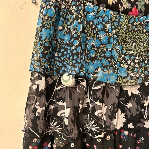 Sacred Threads tiered maxi skirt, size L. - Picture 5 of 9